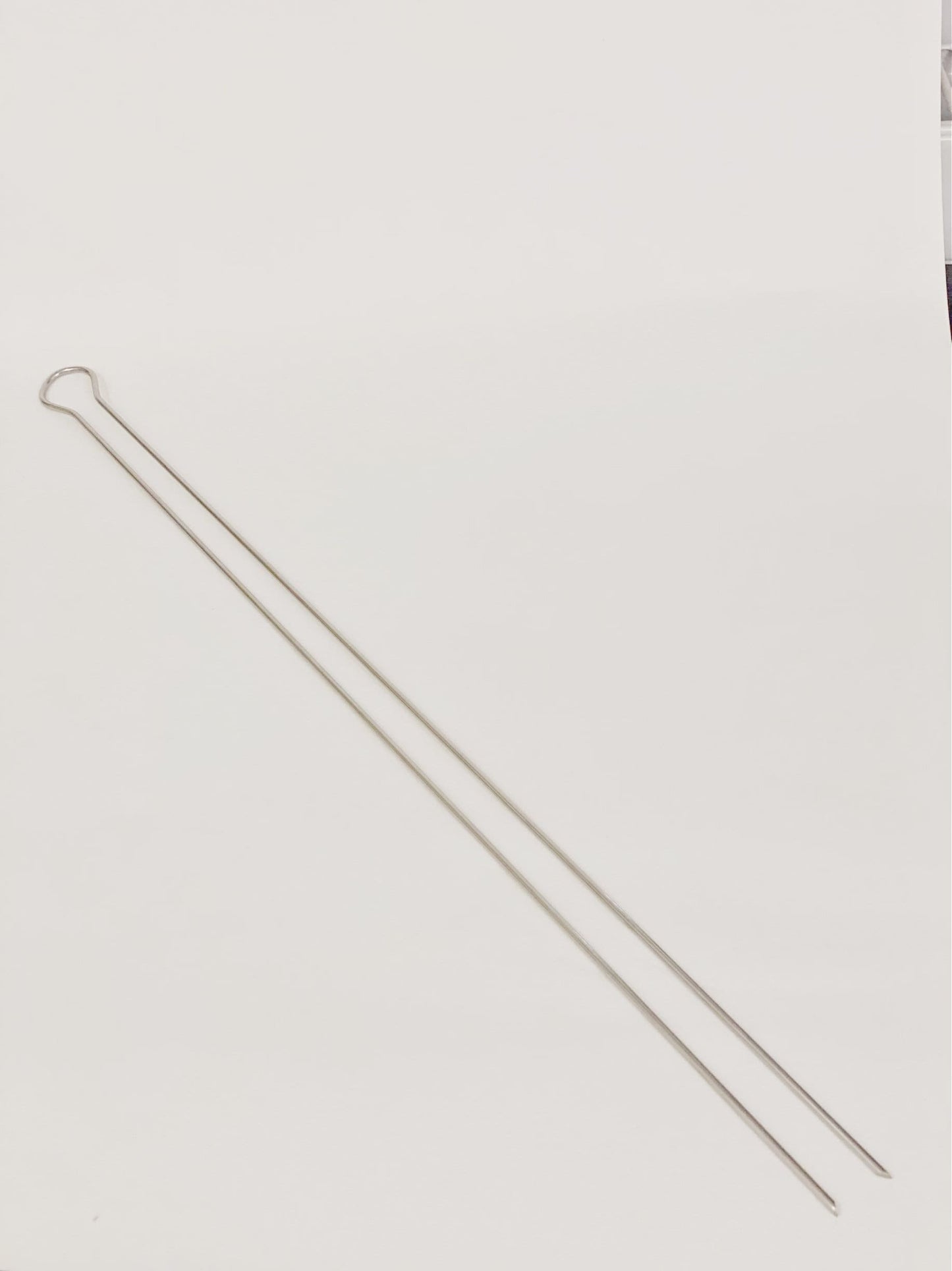 Grillspieß-Set – 10x Doppelspieße aus Edelstahl Stabile Doppelspieße für Grill und Schaschlik. Rostfrei. In Deutschland gefertigt