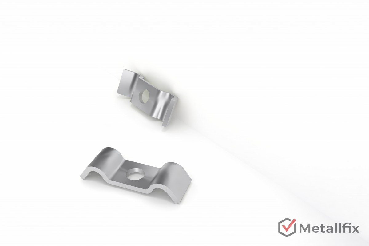 Gitterrostklemme Oberteil 22 Maschenteilung 33/34mm Edelstahl A2/A4 auf Anfrage Metallfix.store