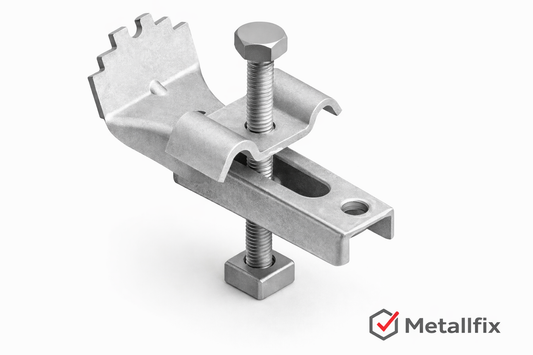 Gitterrostbefestigung – Befestigungssatz SET 0532 M8x50, DIN 557, feuerverzinkt, montiert