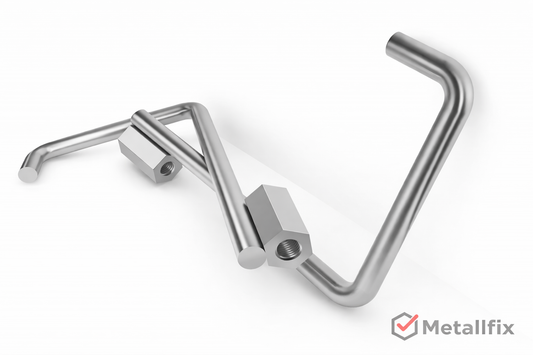 Gitterrostbefestigung – Hakenschraube Typ U 100, M8, feuerverzinkt